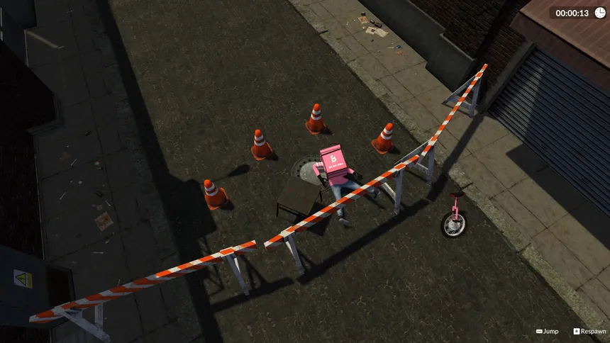 Скриншот 4 к игре Unicycle Pizza Time!