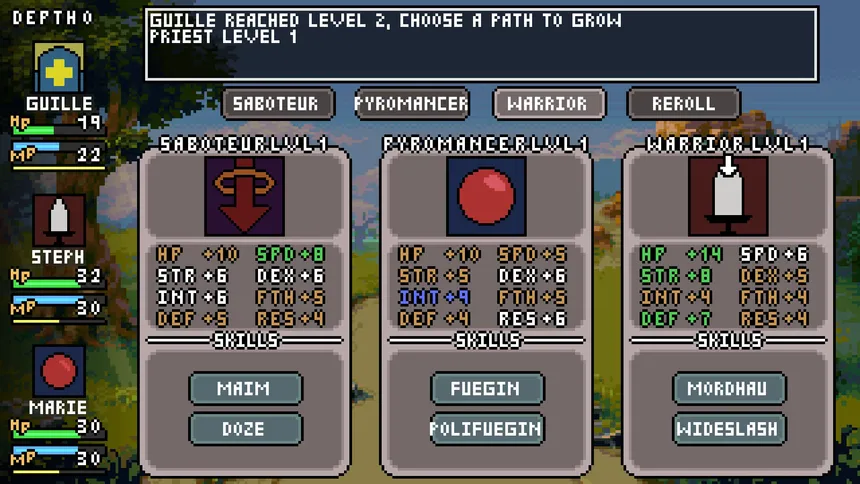 Скриншот 2 к игре Depths of Faveg