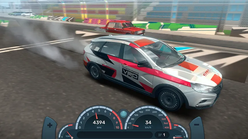 Скриншот 1 к игре Drag Racing 3D: Streets 2