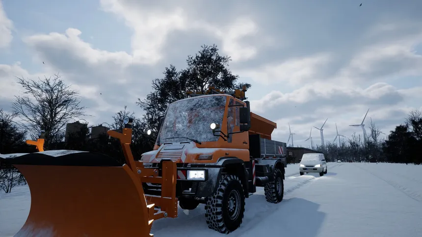 Скриншот 1 к игре Road Maintenance Simulator 2 - Winter Services