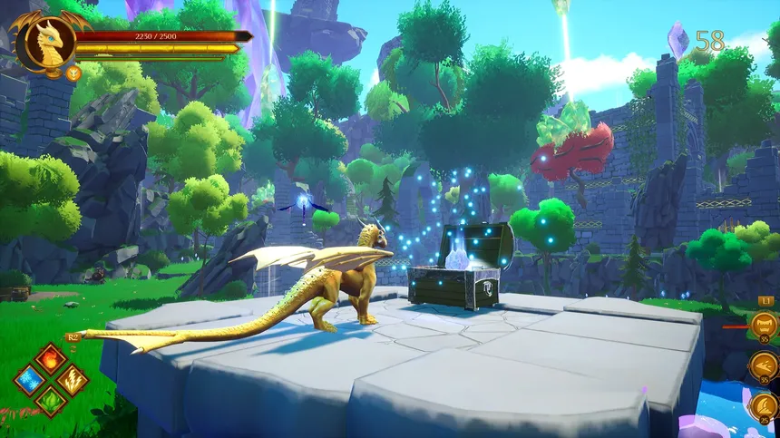 Скриншот 4 к игре Glyde The Dragon: Prologue