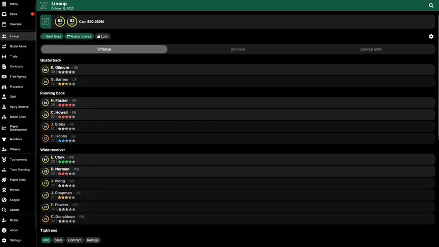 Скриншот 1 к игре Football Legacy Manager 25
