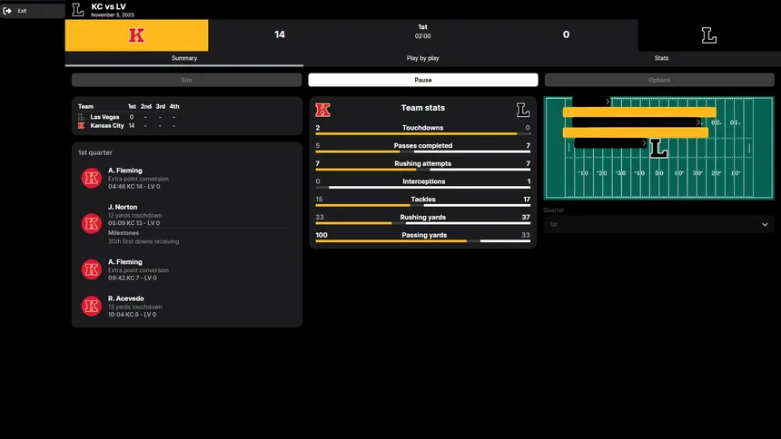Скриншот 3 к игре Football Legacy Manager 25