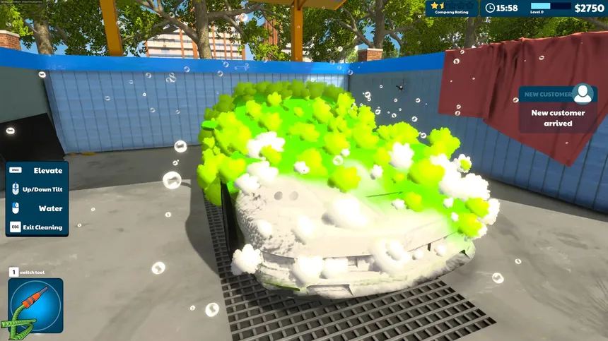 Скриншот 1 к игре Express Car Wash Simulator: Legacy Prologue