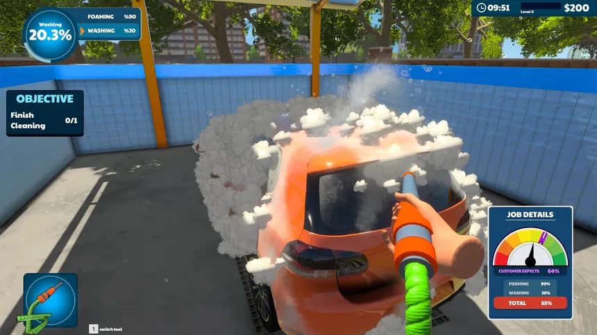 Скриншот 6 к игре Express Car Wash Simulator: Legacy Prologue