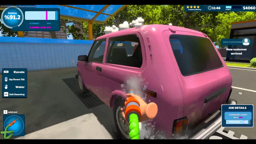 Скриншот 8 к игре Express Car Wash Simulator: Legacy Prologue
