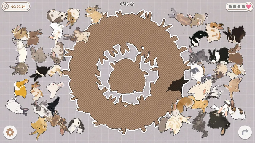 Скриншот 4 к игре Bunnies Huddled Together