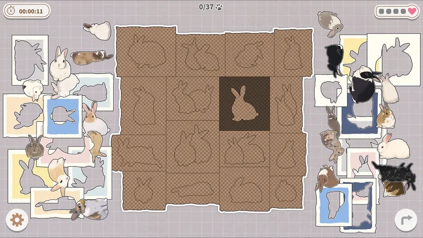 Скриншот 5 к игре Bunnies Huddled Together