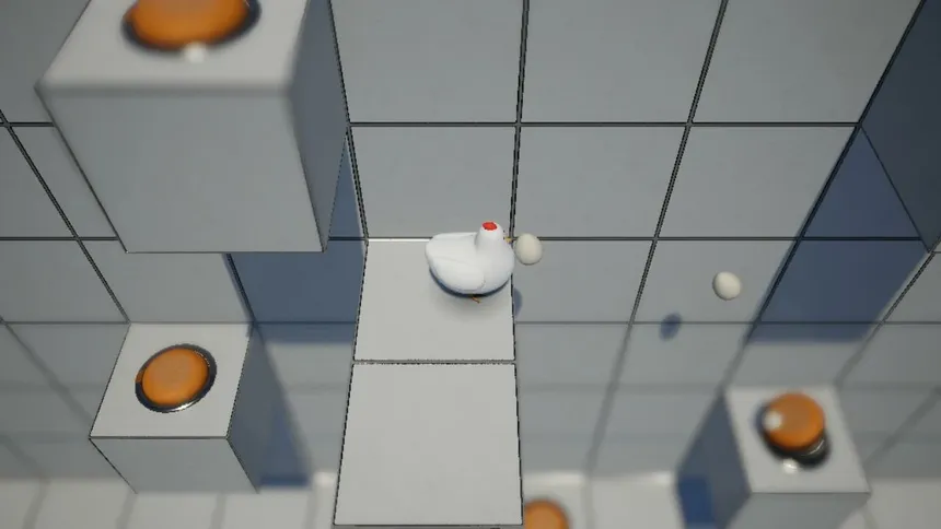 Скриншот 3 к игре Chicken TESTROOMS