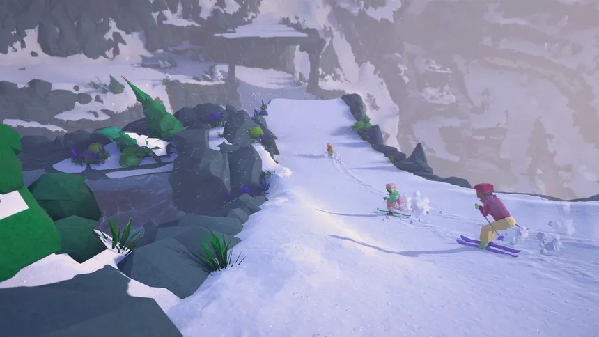 Скриншот 8 к игре Lonely Mountains: Snow Riders