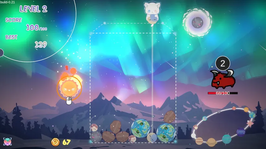 Скриншот 1 к игре Little Galaxia