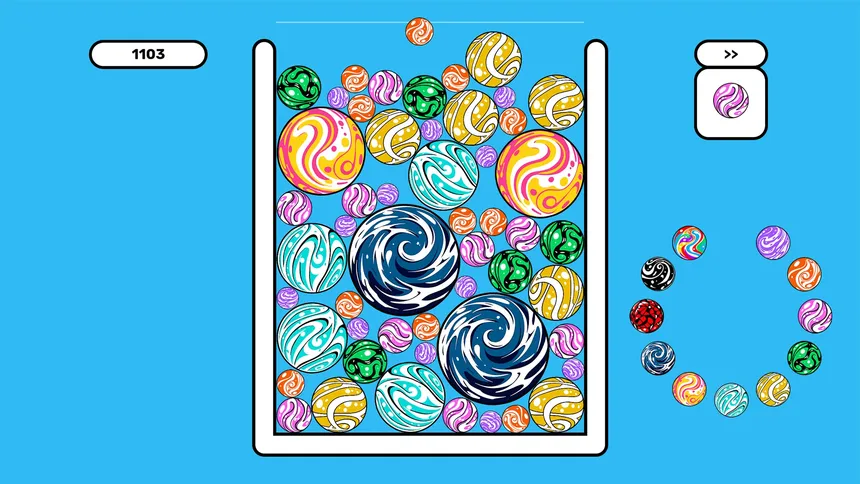 Скриншот 1 к игре Super Marble Drop Deluxe
