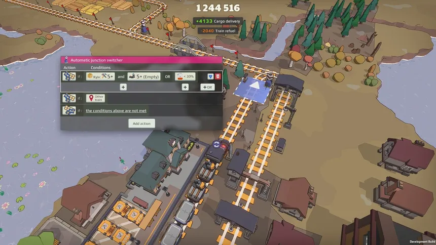 Скриншот 1 к игре Super Loco World - Cozy Train Automation