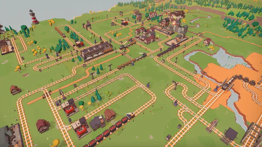 Скриншот 4 к игре Super Loco World - Cozy Train Automation