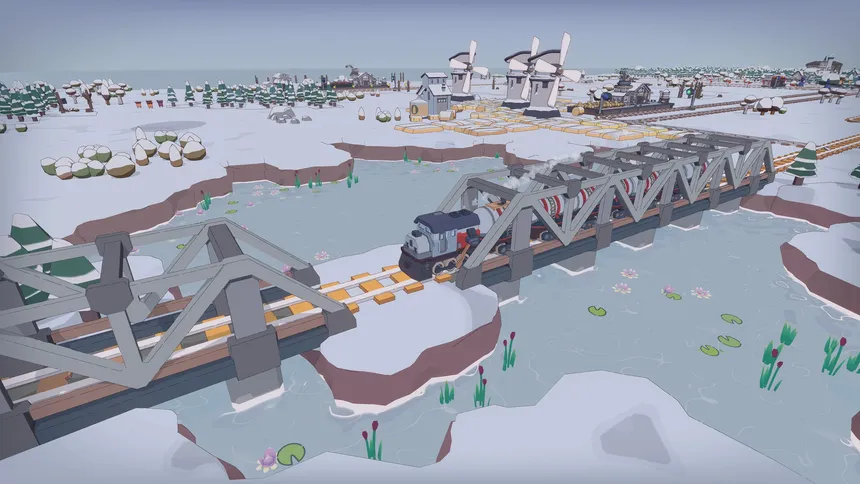 Скриншот 5 к игре Super Loco World - Cozy Train Automation