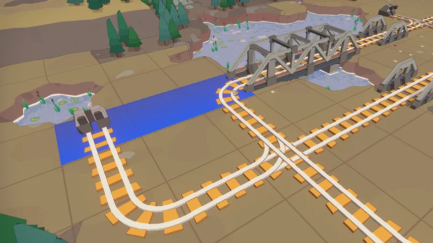 Скриншот 8 к игре Super Loco World - Cozy Train Automation