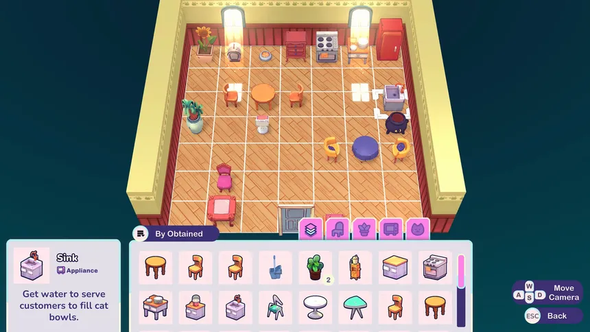 Скриншот 3 к игре Cat Cafe Manager 2: Big City Bliss