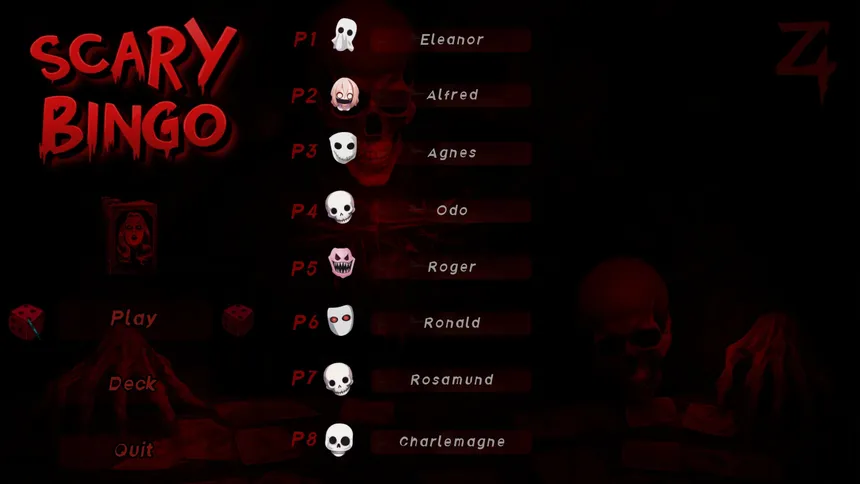 Скриншот 2 к игре Scary Bingo