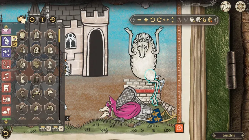 Скриншот 1 к игре Scriptorium: Master of Manuscripts