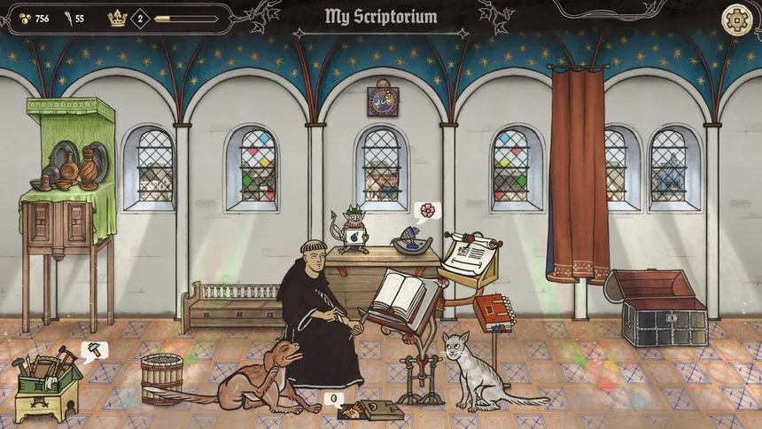 Скриншот 4 к игре Scriptorium: Master of Manuscripts