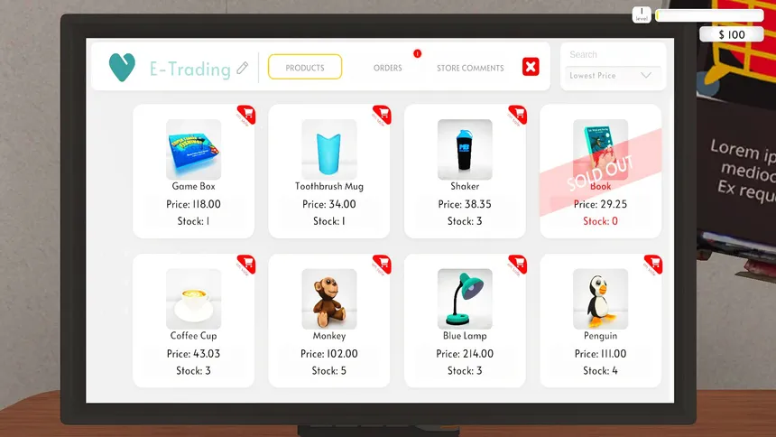 Скриншот 8 к игре E-Trading Simulator: Prologue