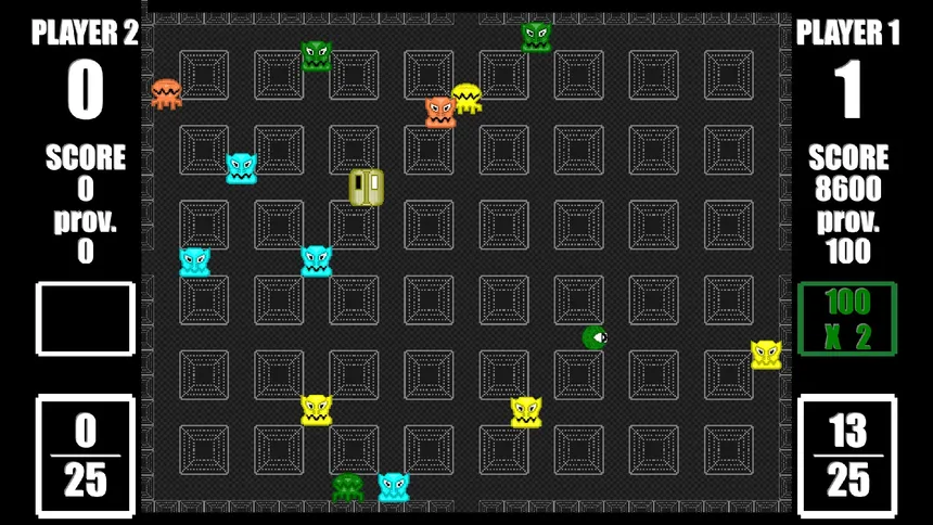 Скриншот 1 к игре XEYYEX 2: Colour Wars