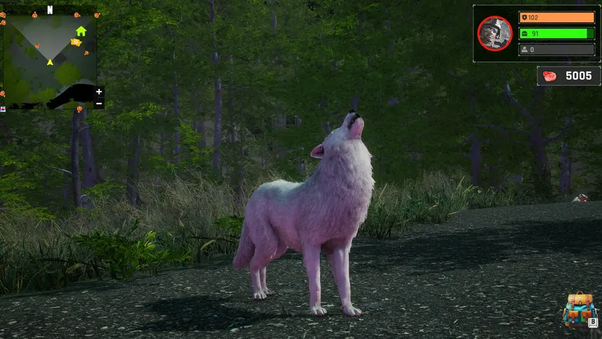 Скриншот 1 к игре Wolf Simulator: Silent Paws
