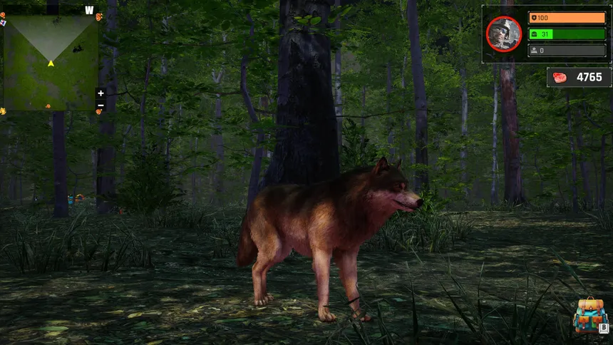 Скриншот 4 к игре Wolf Simulator: Silent Paws