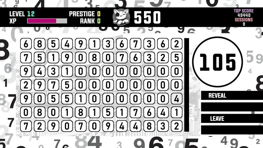 Скриншот 2 к игре Grand Numbers Plus