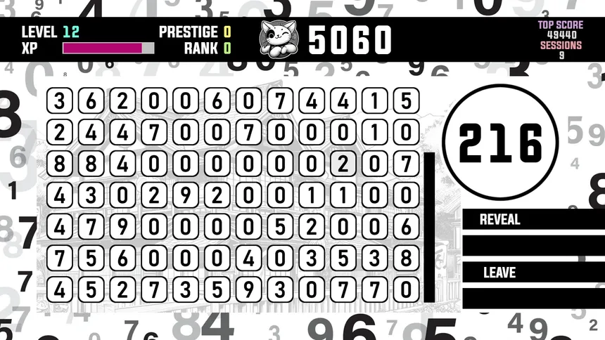 Скриншот 4 к игре Grand Numbers Plus