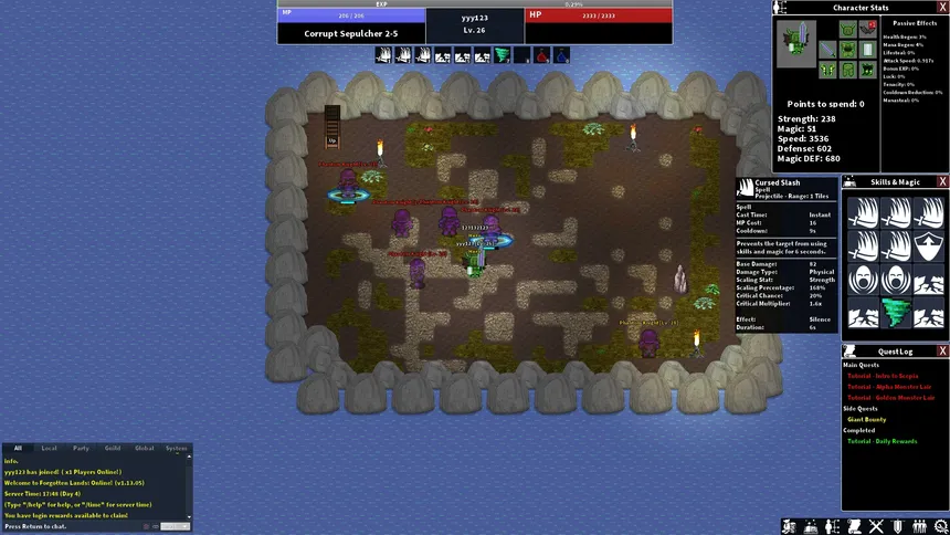 Скриншот 4 к игре Forgotten Lands: Online
