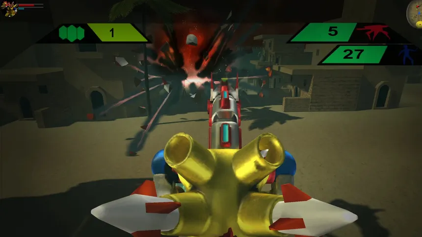 Скриншот 3 к игре Spider-Tank  vs Aliens