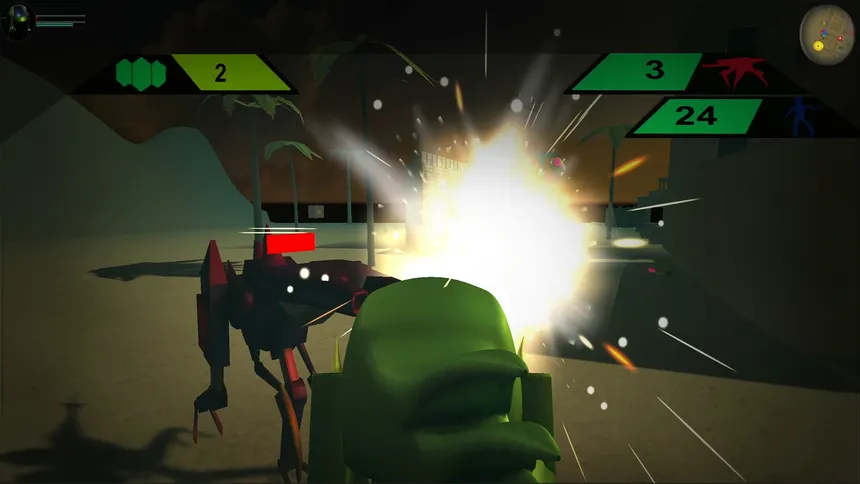 Скриншот 6 к игре Spider-Tank  vs Aliens