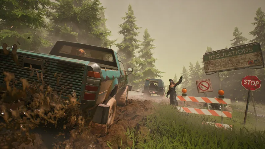 Скриншот 1 к игре Post Apocalypse Courier Service - Симулятор грузоперевозок