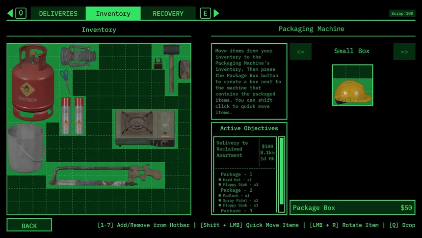 Скриншот 7 к игре Post Apocalypse Courier Service - Симулятор грузоперевозок