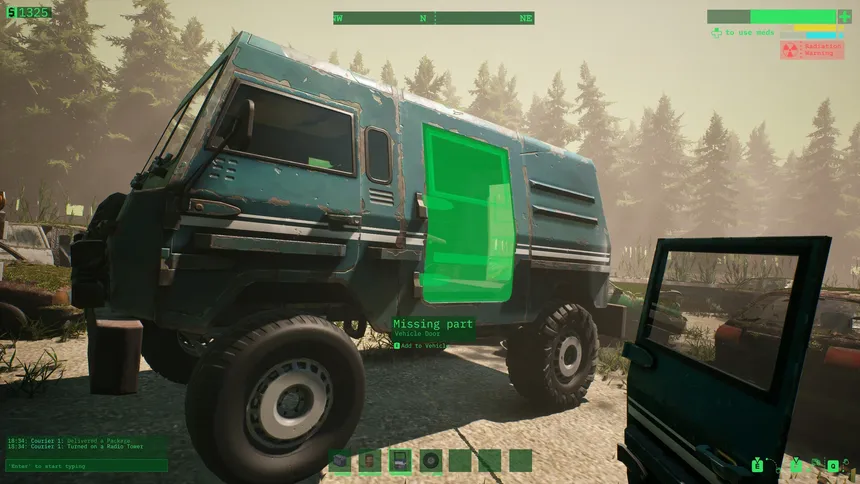Скриншот 8 к игре Post Apocalypse Courier Service - Симулятор грузоперевозок