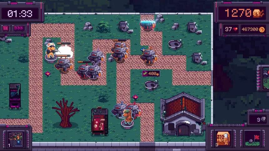 Скриншот 8 к игре Mechanines Tower Defense