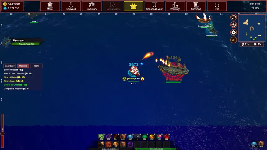 Скриншот 2 к игре King Of The Pirates