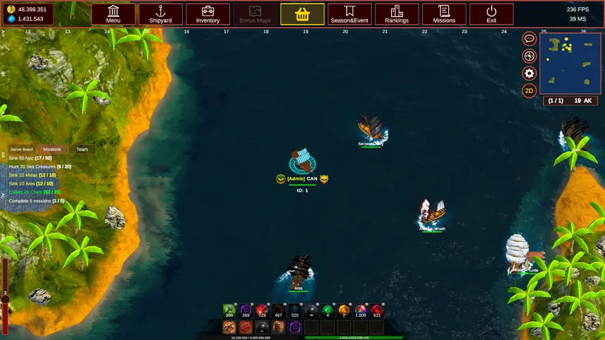 Скриншот 5 к игре King Of The Pirates