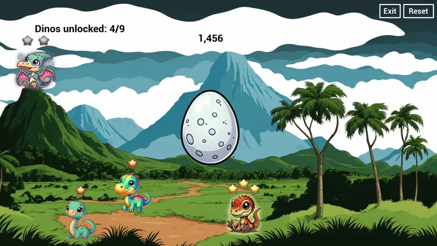 Скриншот 4 к игре Dino Clicker
