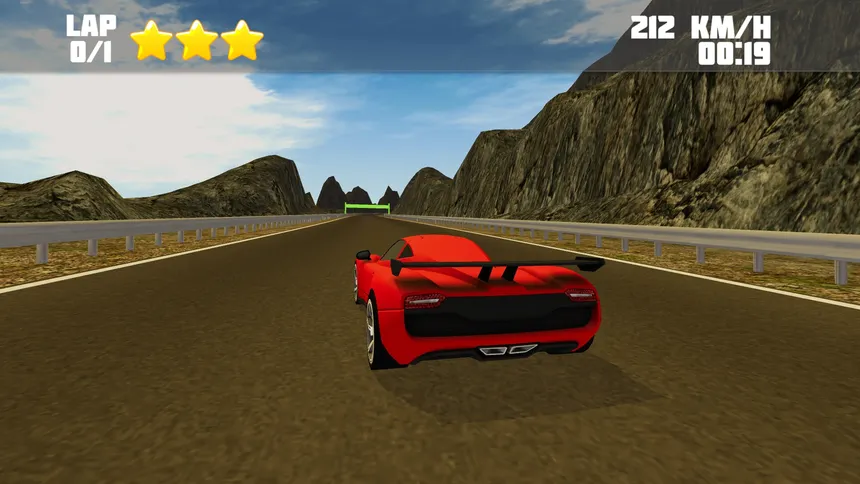 Скриншот 2 к игре Traffic Race 3D 2