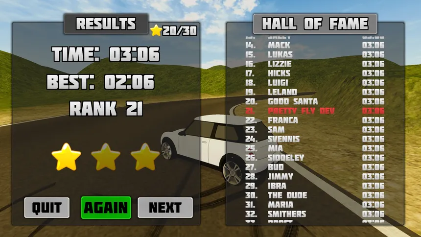 Скриншот 6 к игре Traffic Race 3D 2
