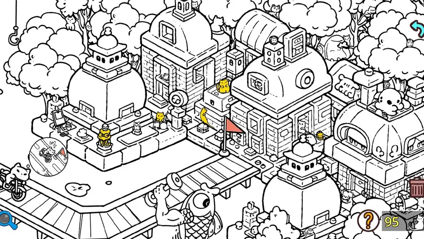 Скриншот 2 к игре Find Cats 3 旅行猫咪