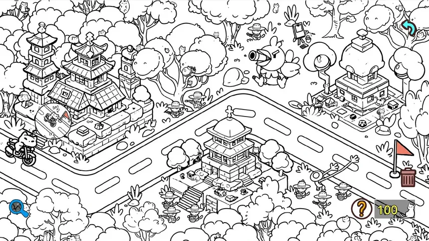 Скриншот 4 к игре Find Cats 3 旅行猫咪