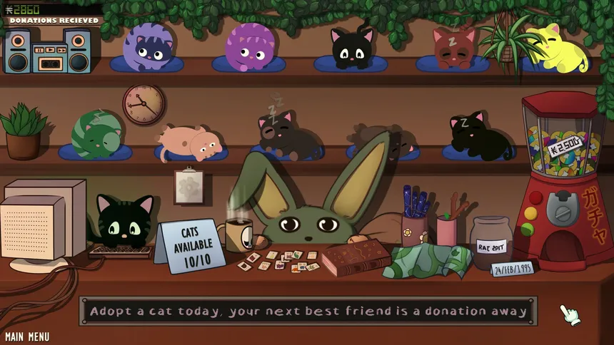 Скриншот 1 к игре Kakurenbo Neko
