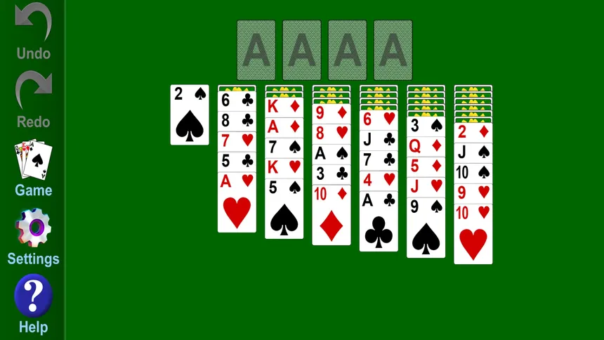 Скриншот 1 к игре Alaska Solitaire Classic Card Game