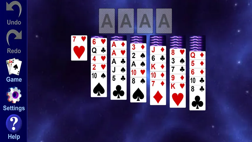 Скриншот 3 к игре Alaska Solitaire Classic Card Game