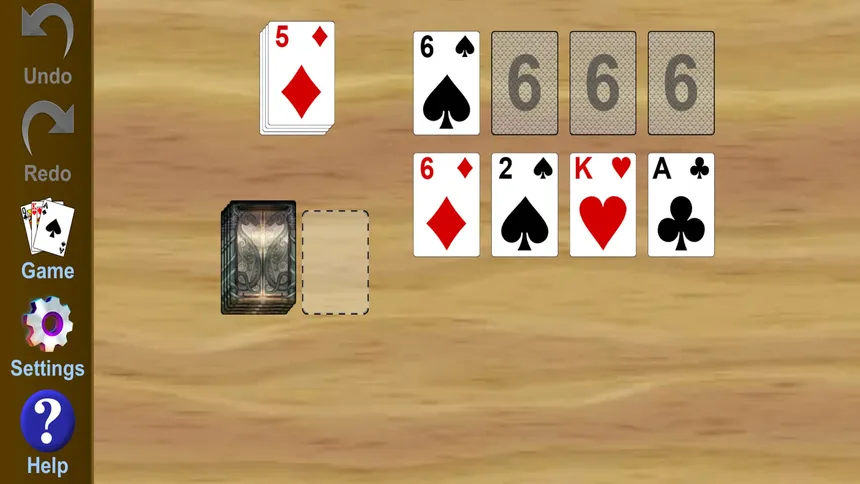 Скриншот 2 к игре Canfield Solitaire Classic Card Game