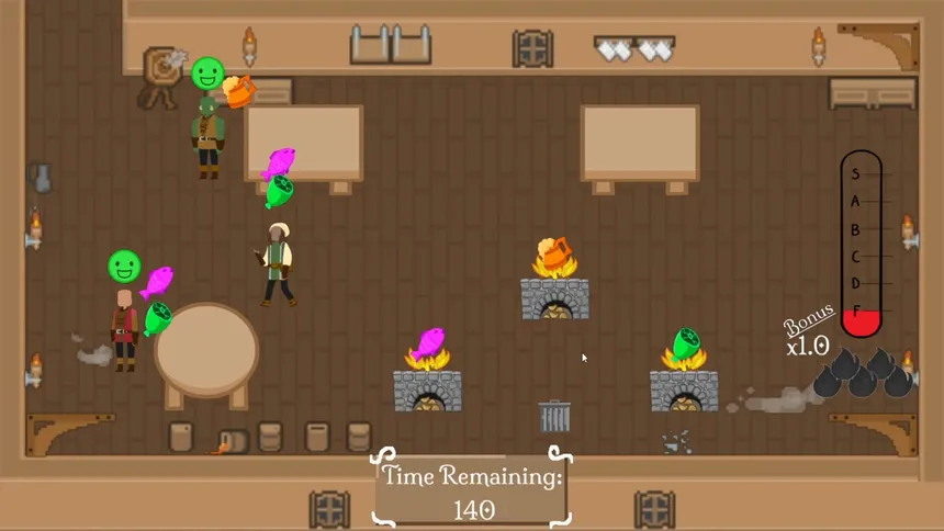 Скриншот 1 к игре Dine 'n Bash