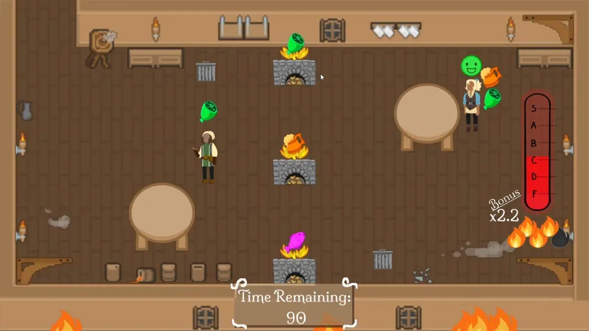 Скриншот 2 к игре Dine 'n Bash